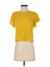 TeXTURE & THREAD Madewell Yellow Short Sleeve Top Size XXS - photo 1