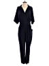 Eliza J Solid Black Jumpsuit Size 10 - photo 1