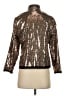 Chico's 100% Polyester Metallic Gold Jacket Size Sm (0) - photo 2