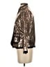 Chico's 100% Polyester Metallic Gold Jacket Size Sm (0) - photo 5