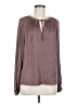 Current Air Brown Long Sleeve Blouse Size M - photo 1