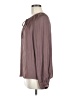 Current Air Brown Long Sleeve Blouse Size M - photo 5