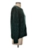 Christian Siriano 100% Polyester Metallic Green Pullover Sweater Size S - photo 4