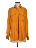 Primark 100% Polyester Orange Long Sleeve Blouse Size 4 - photo 1