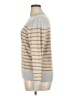 Ann Taylor LOFT Stripes Gray Pullover Sweater Size XL - photo 5
