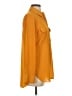 Primark 100% Polyester Orange Long Sleeve Blouse Size 4 - photo 4