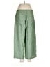 Talbots 100% Linen Tweed Green Linen Pants Size 8 (petite) - photo 2