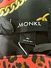 Monki 100% Polyester Graphic Black Casual Skirt Size 36 waist - photo 4
