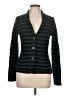 Tahari Stripes Blue Green Cardigan Size L - photo 1