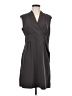 Athleta Solid Gray Casual Dress Size 6 - photo 1