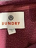 Sundry Burgundy Long Sleeve Top Size Sm (1) - photo 7