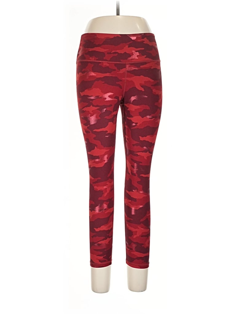 Pre-owned Athleta Active Pants In Red