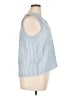 Morgan Taylor 100% Cotton Blue Sleeveless Button-Down Shirt Size XL - photo 4