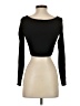 Pull&Bear Black Long Sleeve T-Shirt Size S - photo 2