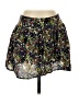 Bebe 100% Rayon Floral Black Casual Skirt Size S - photo 1