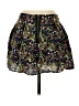 Bebe 100% Rayon Floral Black Casual Skirt Size S - photo 2