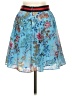 Unbranded Paisley Blue Casual Skirt Size S (estimated) - photo 2