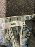 Adika 100% Cotton Blue Denim Shorts Size S - photo 3