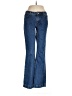 Boston Proper 100% Cotton Hearts Blue Jeans Size 6 - photo 1