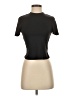 Siloett Black Short Sleeve Turtleneck Size XS - photo 1