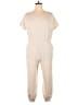 Any Body Solid Ivory Jumpsuit Size L - photo 1