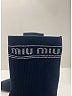 Miu Miu Solid Black Ankle Boots Size EU 37 - photo 4