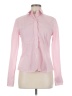 J. McLaughlin Pink Long Sleeve Button-Down Shirt Size 6 - photo 1