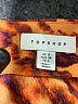 Topshop 100% Polyester Animal Print Orange Casual Skirt Size 6 - photo 3