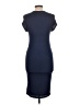 Double Zero Solid Blue Casual Dress Size L - photo 2