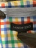 Lands' End 100% Baumwolle Checkered-gingham Green Long Sleeve Button-Down Shirt Size L (kids) - photo 3