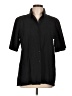 Assorted Brands Black 3/4 Sleeve Button-Down Shirt Size L (estimated) - photo 1