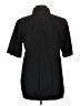 Assorted Brands Black 3/4 Sleeve Button-Down Shirt Size L (estimated) - photo 2