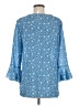 Jordan 100% Polyester Blue 3/4 Sleeve Blouse Size M - photo 2