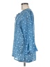 Jordan 100% Polyester Blue 3/4 Sleeve Blouse Size M - photo 5