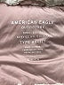American Eagle Outfitters 100% Polyester Solid Pink Tan Jacket Size S - photo 6