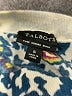 Talbots 100% Wool Paisley Blue Wool Pullover Sweater Size S - photo 7