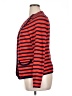 CAbi 100% Cotton Stripes Red Blazer Size XL - photo 5