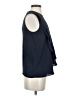 Theory 100% Silk Blue Sleeveless Silk Top Size P (petite) - photo 4
