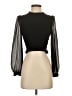 Wilfred 100% Polyester Black Long Sleeve Blouse Size XS - photo 1