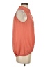 Naked Zebra 100% Polyester Orange Sleeveless Blouse Size S - photo 4