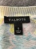 Talbots Paisley Teal Pullover Sweater Size S - photo 7
