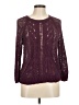 Lucky Brand Purple Pullover Sweater Size M - photo 1