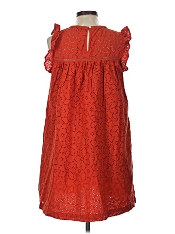 Madewell Eyelet Ruffle-Sleeve Mini Dress (view 2)