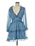Unbranded Blue Cocktail Dress Size M - photo 1