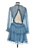 Unbranded Blue Cocktail Dress Size M - photo 2