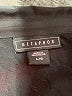 metaphor 100% Polyester Black 3/4 Sleeve Blouse Size L - photo 7