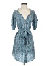Rebecca Taylor 100% Silk Blue Kimono Size 2 - photo 1