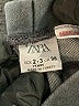 Zara Solid Gray Casual Pants Size 2 - 3 - photo 3