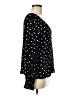 Sanctuary 100% Rayon Polka Dots Black Long Sleeve Blouse Size M - photo 4
