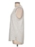 Athleta Silver Sleeveless T-Shirt Size L - photo 5